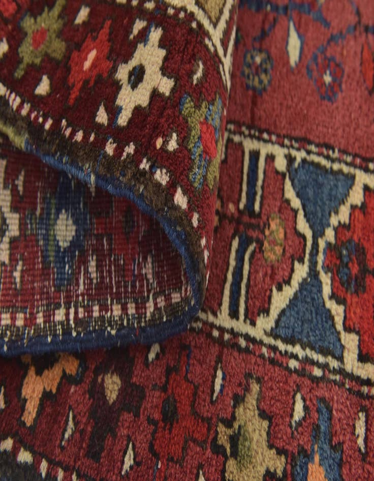 Detail image of  3' 10 x 9' 7  Hand Knotted Sarab Persian Wool Runner Rug