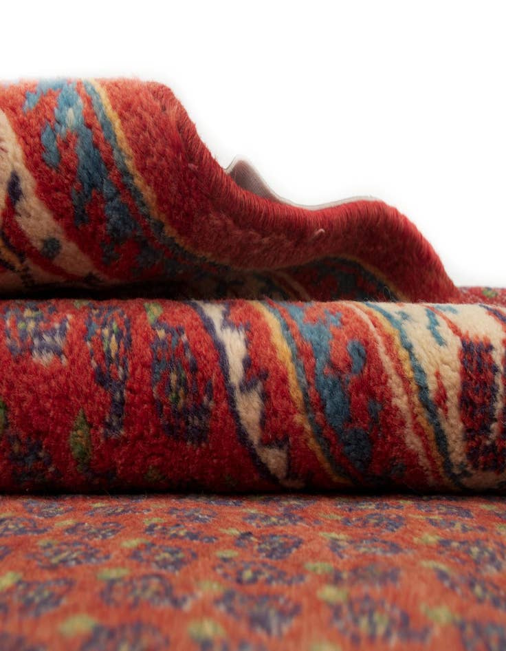 Detail image of  3' 5 x 10' 4  Hand Knotted Sarough Mir Persian Wool Runner Rug