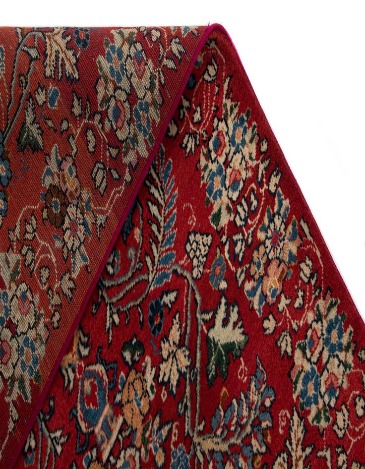 Detail image of  2' 8 x 16' Sarouk Wool Runner Rug