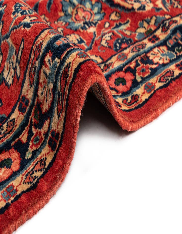Detail image of  2' 7 x 14' 10 Sarouk Wool Runner Rug