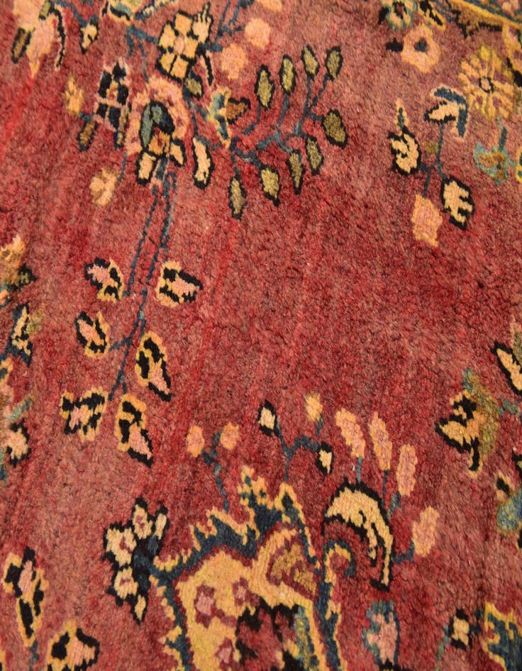 Detail image of  4' 4 x 10' 6  Hand Knotted Shahrbaft Persian Wool Runner Rug