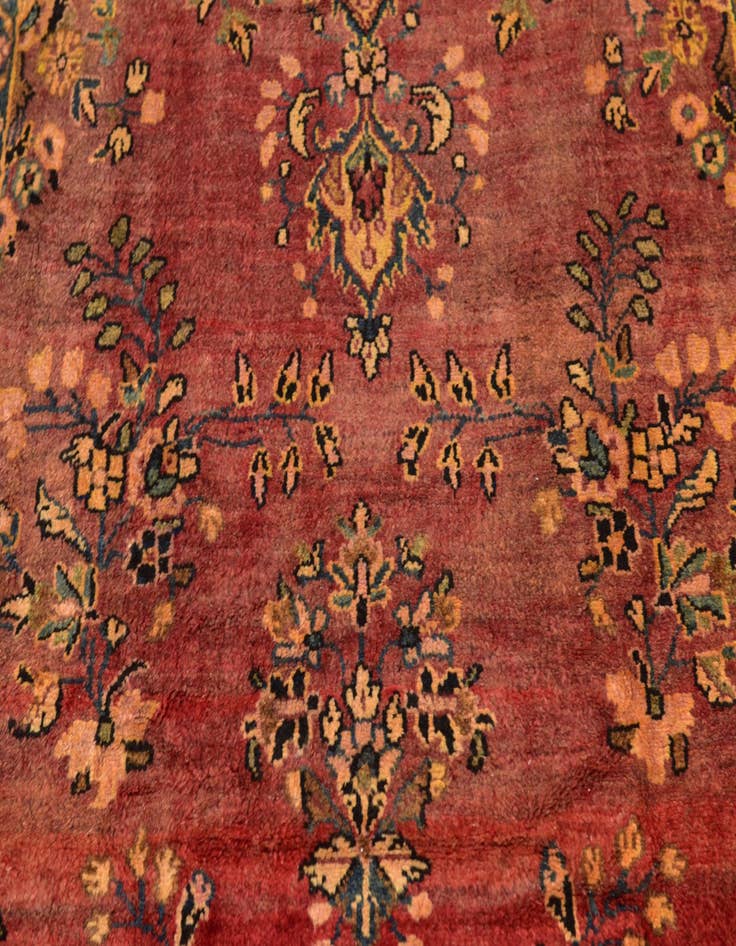 Detail image of  4' 4 x 10' 6  Hand Knotted Shahrbaft Persian Wool Runner Rug