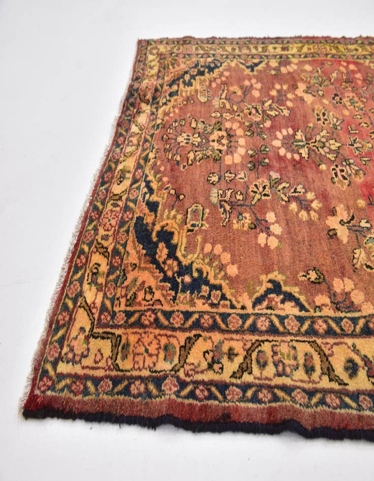 Detail image of  4' 4 x 10' 6  Hand Knotted Shahrbaft Persian Wool Runner Rug