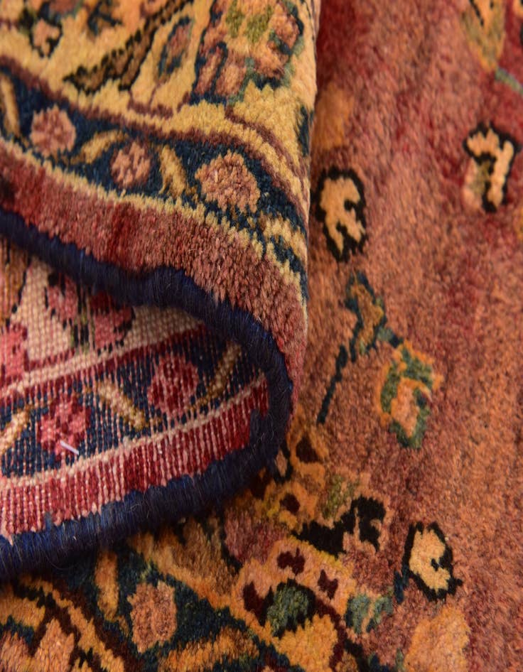 Detail image of  4' 4 x 10' 6  Hand Knotted Shahrbaft Persian Wool Runner Rug