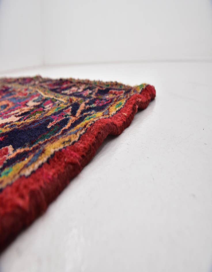 Detail image of  4' 8 x 10' 8  Hand Knotted Shahrbaft Persian Wool Runner Rug