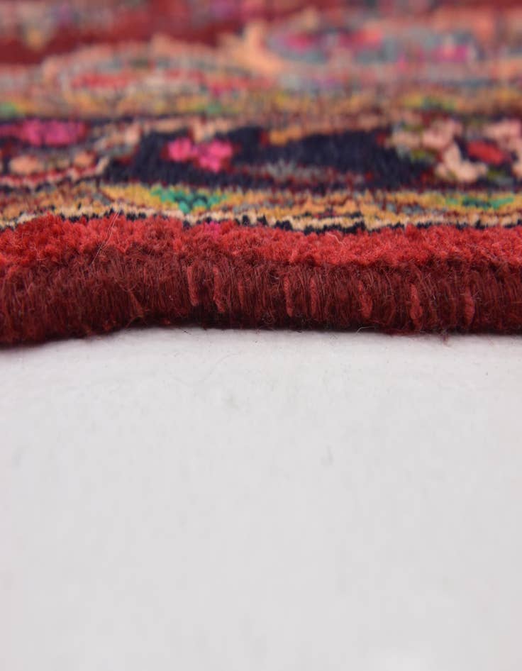 Detail image of  4' 8 x 10' 8  Hand Knotted Shahrbaft Persian Wool Runner Rug