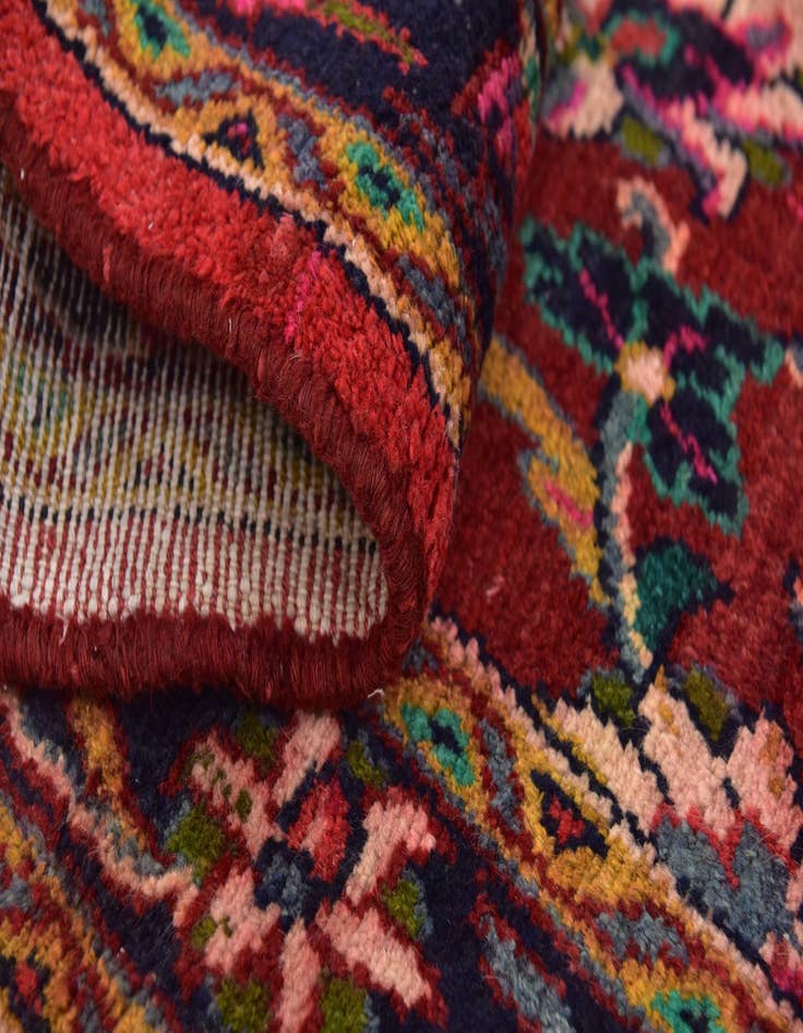 Detail image of  4' 8 x 10' 8  Hand Knotted Shahrbaft Persian Wool Runner Rug