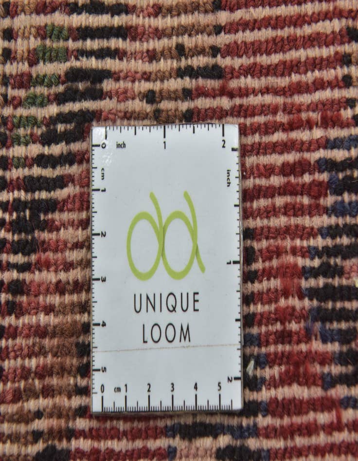 Detail image of  3' 9 x 9' 10  Hand Knotted Shahrbaft Persian Wool Runner Rug