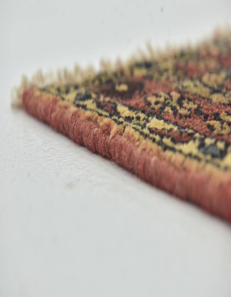 Detail image of  3' 9 x 9' 10  Hand Knotted Shahrbaft Persian Wool Runner Rug