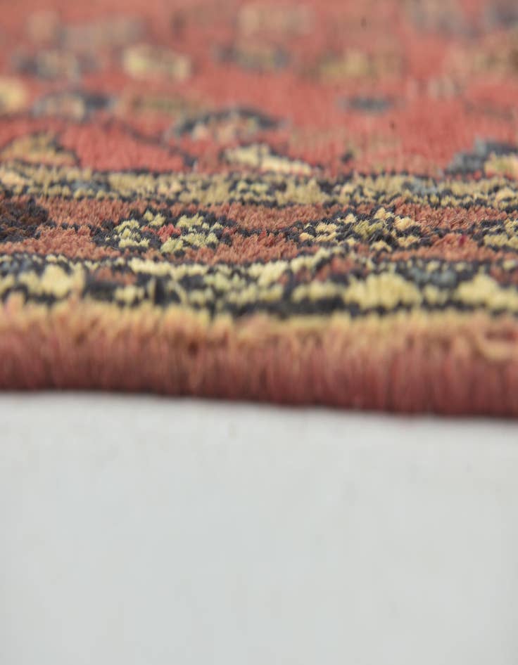 Detail image of  3' 9 x 9' 10  Hand Knotted Shahrbaft Persian Wool Runner Rug