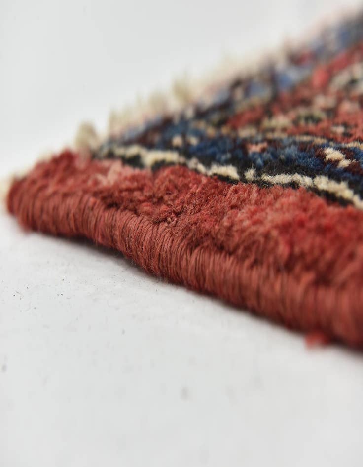 Detail image of  3' 7 x 9' 9  Hand Knotted Shahrbaft Persian Wool Runner Rug