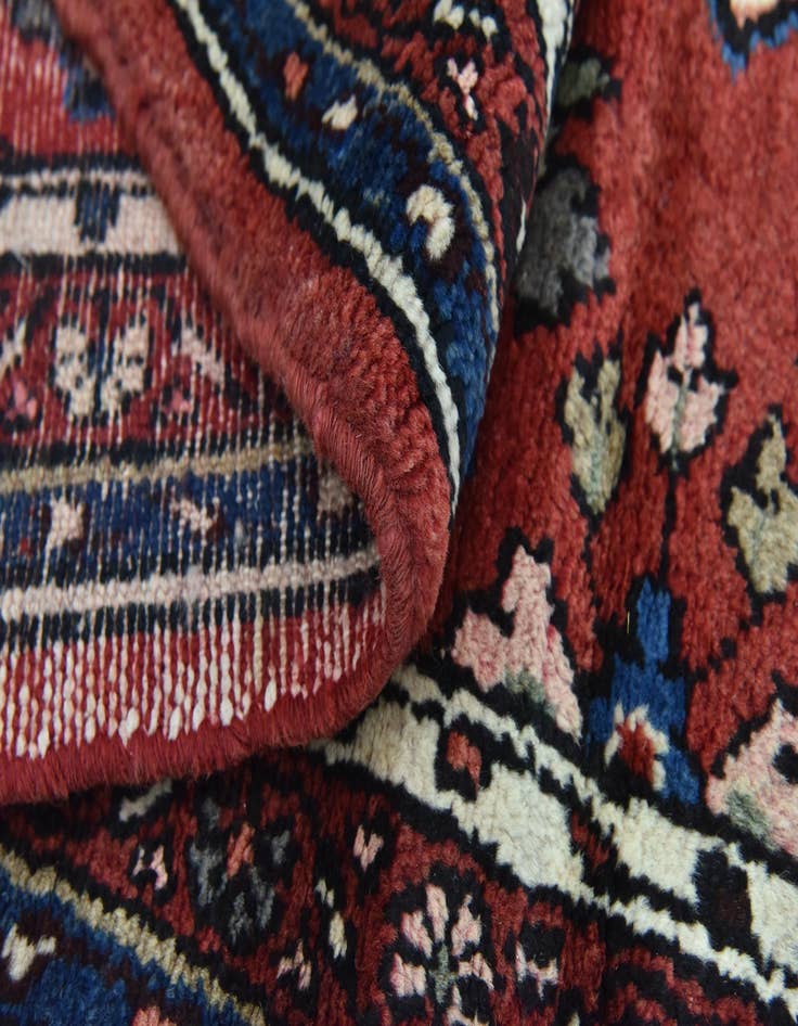 Detail image of  3' 7 x 9' 9  Hand Knotted Shahrbaft Persian Wool Runner Rug