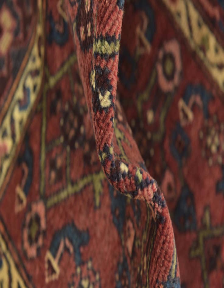 Detail image of 3' 4 x 9' 9 Hand Knotted Shahsavand Persian Wool Runner Rug