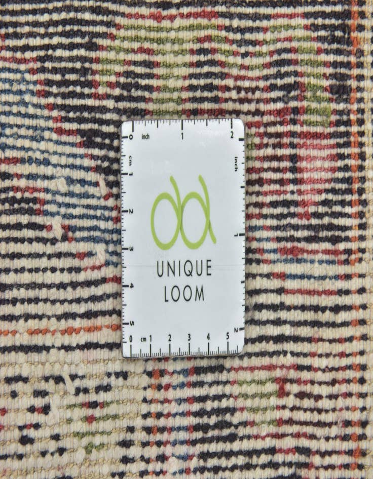 Detail image of 3' 4 x 9' 9 Hand Knotted Shahsavand Persian Wool Runner Rug