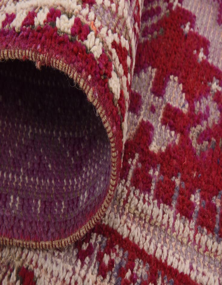 Detail image of  3' 11 x 11' 5  Hand Knotted Shiraz Persian Wool Runner Rug