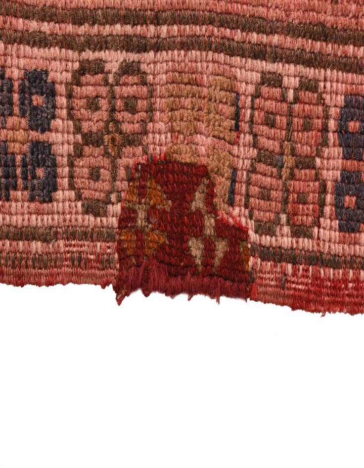 Detail image of  2' 3 x 4' 3  Hand Knotted Shiraz Persian Wool Runner Rug