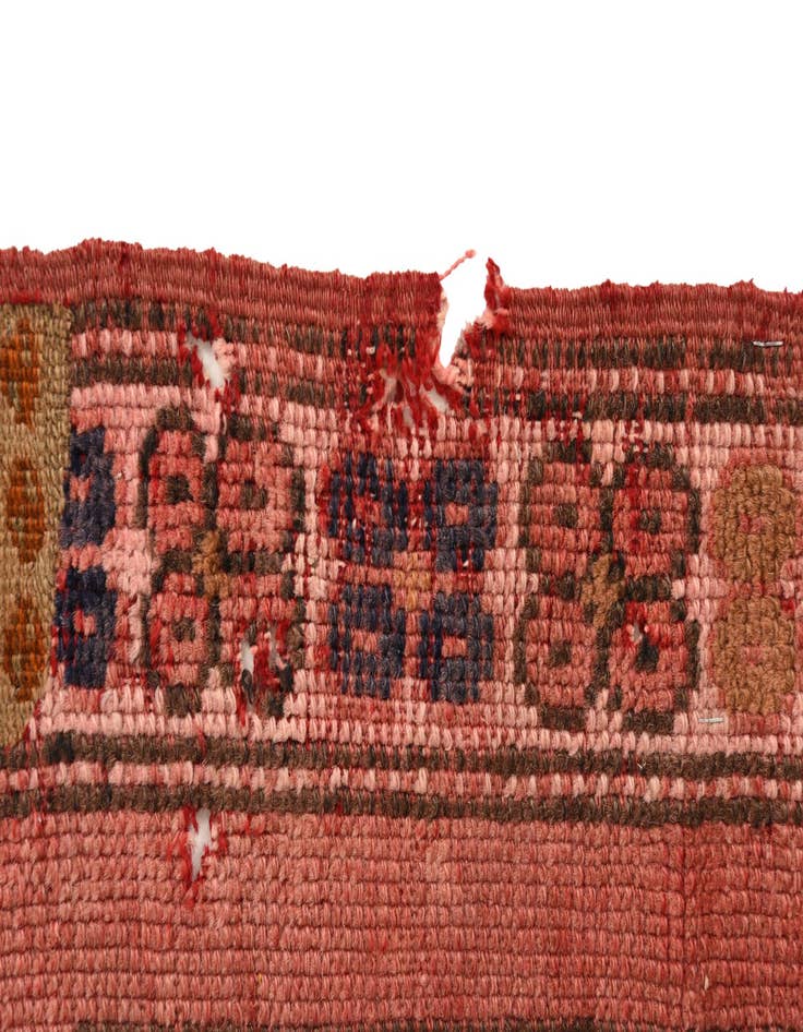 Detail image of  2' 3 x 4' 3  Hand Knotted Shiraz Persian Wool Runner Rug