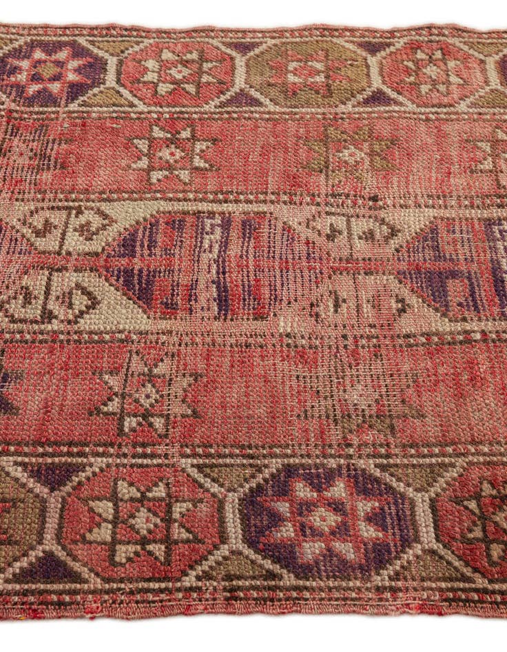 Detail image of  2' 1 x 7' 8  Hand Knotted Shiraz Wool Runner Rug