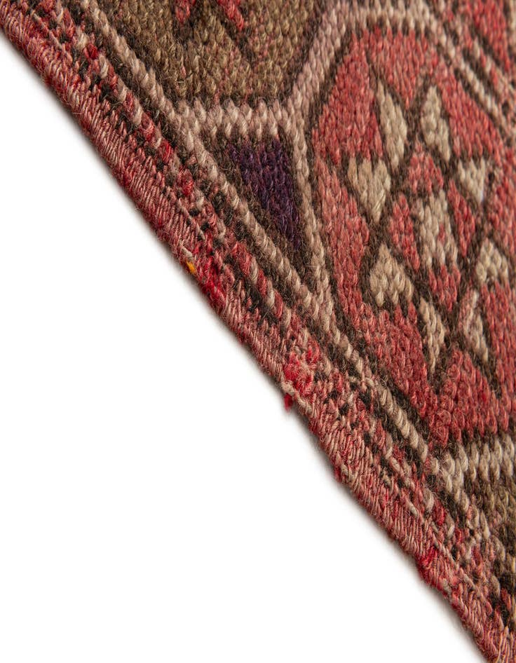 Detail image of  2' 1 x 7' 8  Hand Knotted Shiraz Wool Runner Rug