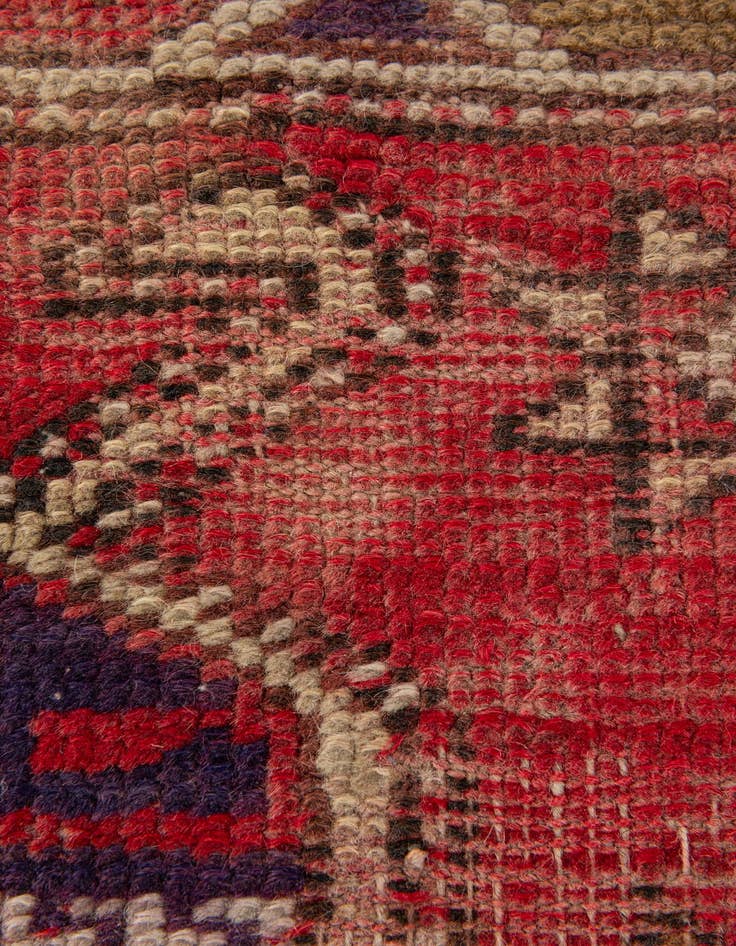 Detail image of  2' 1 x 7' 8  Hand Knotted Shiraz Wool Runner Rug