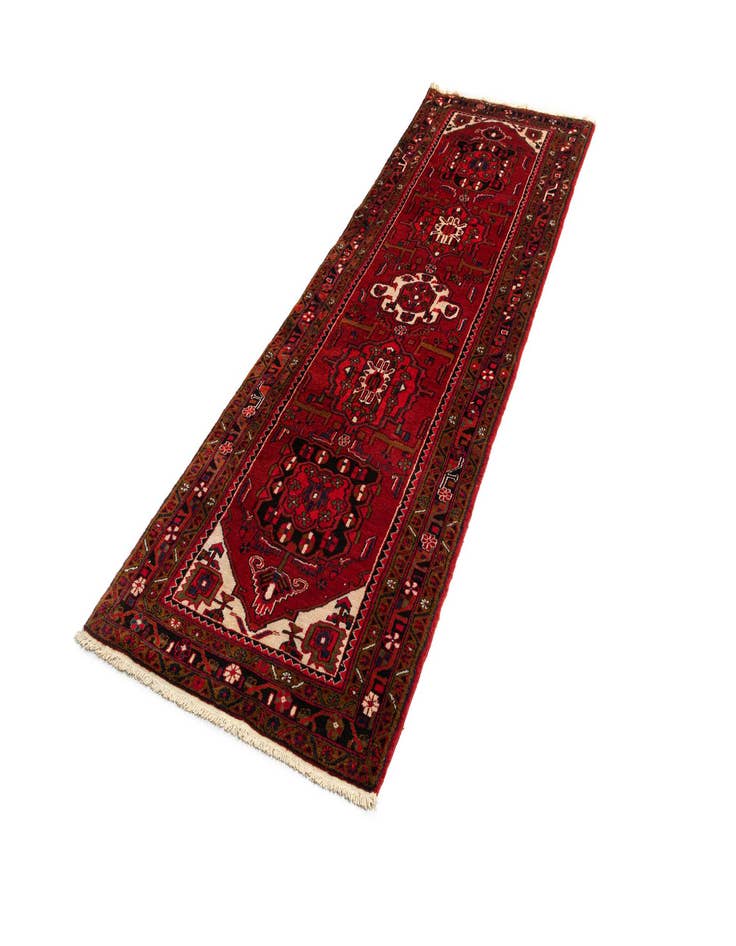 Detail image of  3' 10 x 11' 1 Sirjan Wool Runner Rug