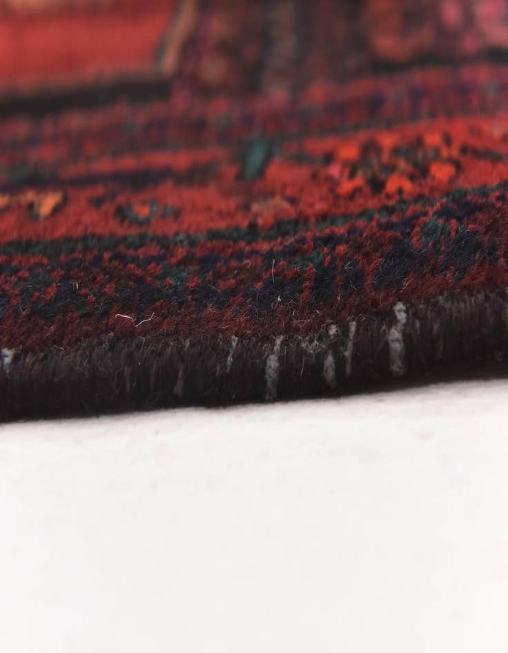 Detail image of  4' 8 x 12' 4  Hand Knotted Sirjan Persian Wool Runner Rug