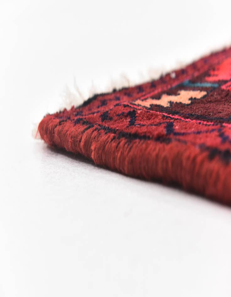 Detail image of  4' 3 x 10'  Hand Knotted Sirjan Persian Wool Runner Rug