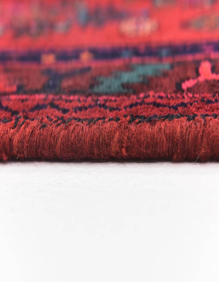 Detail image of  4' 3 x 10'  Hand Knotted Sirjan Persian Wool Runner Rug