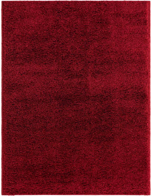 Detail image of  2' x 6' 9 Solid Shag Runner Rug