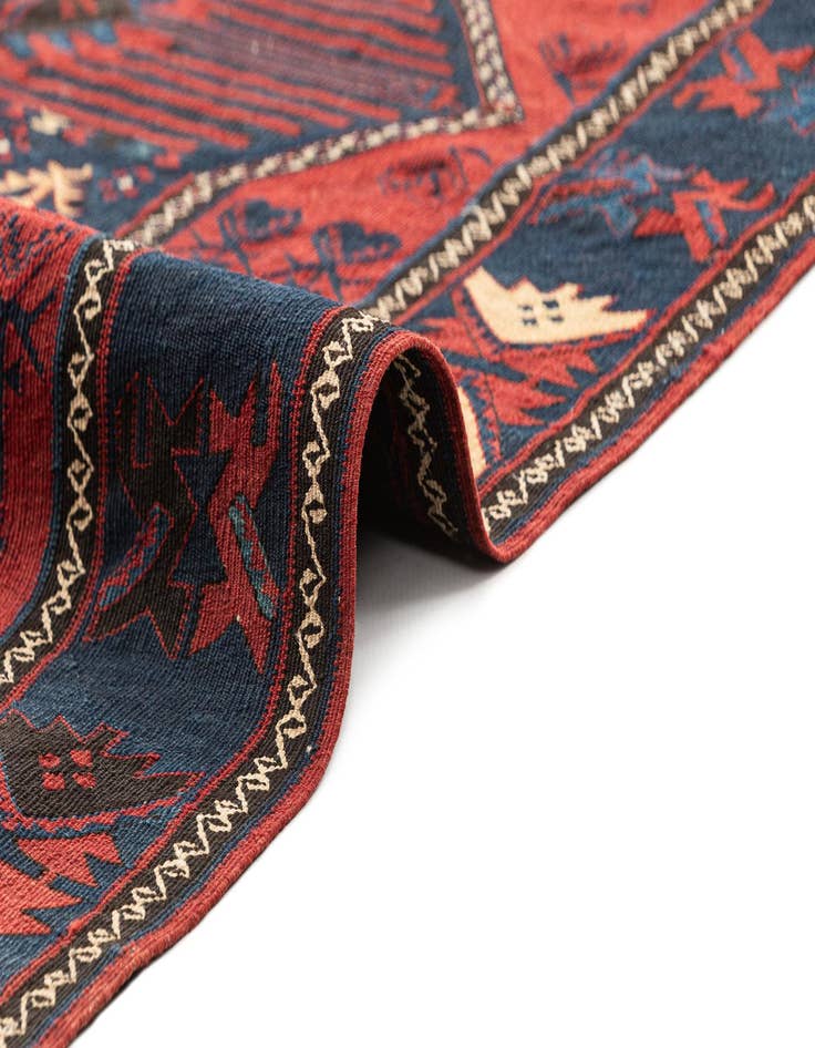 Detail image of  5' 2 x 21' Soumak Runner Rug