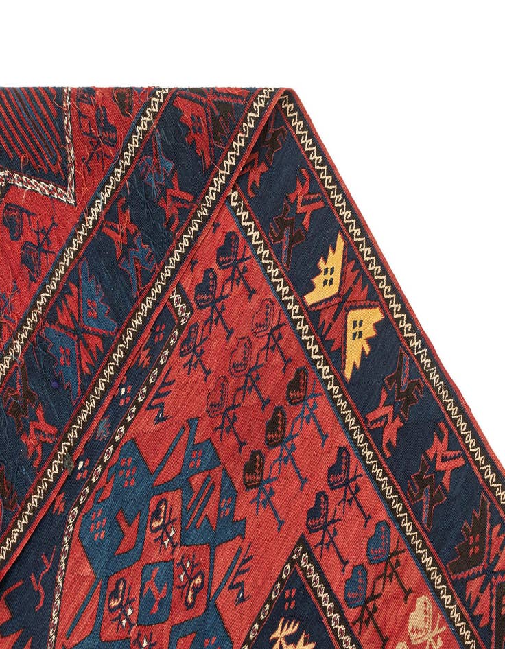 Detail image of  5' 2 x 21' Soumak Runner Rug