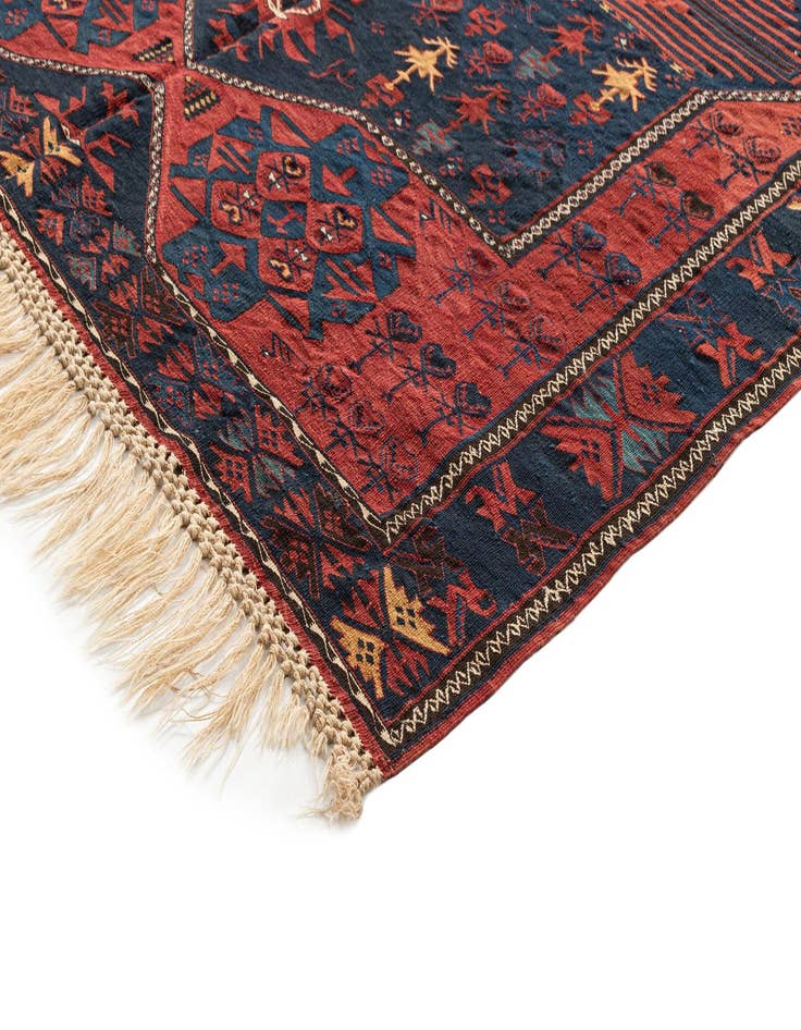 Detail image of  5' 2 x 21' Soumak Runner Rug
