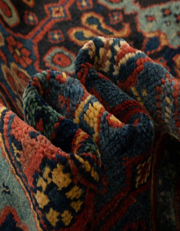 Detail image of  5' 8 x 10' 8 Sowatschbolagh Wool Runner Rug