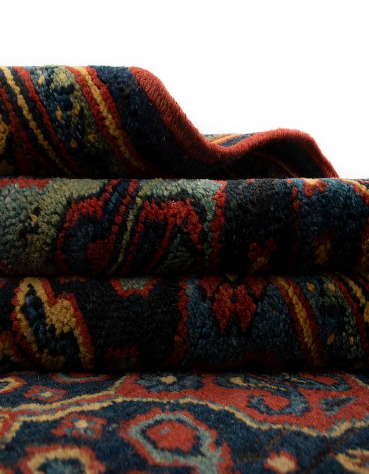 Detail image of  5' 8 x 10' 8 Sowatschbolagh Wool Runner Rug