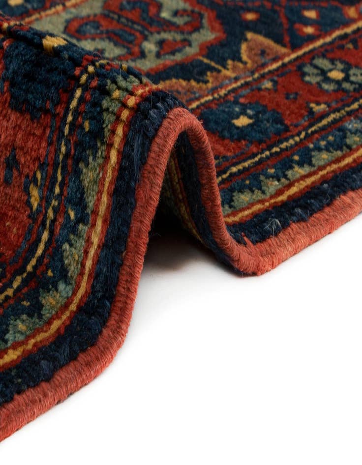 Detail image of  5' 8 x 10' 8 Sowatschbolagh Wool Runner Rug
