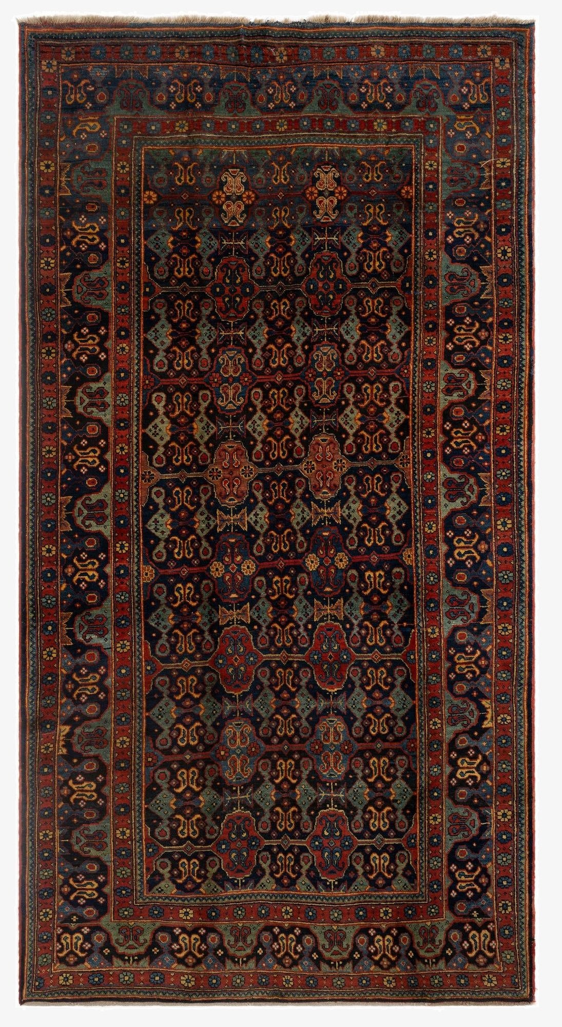  5' 8 x 10' 8 Sowatschbolagh Wool Runner Rug