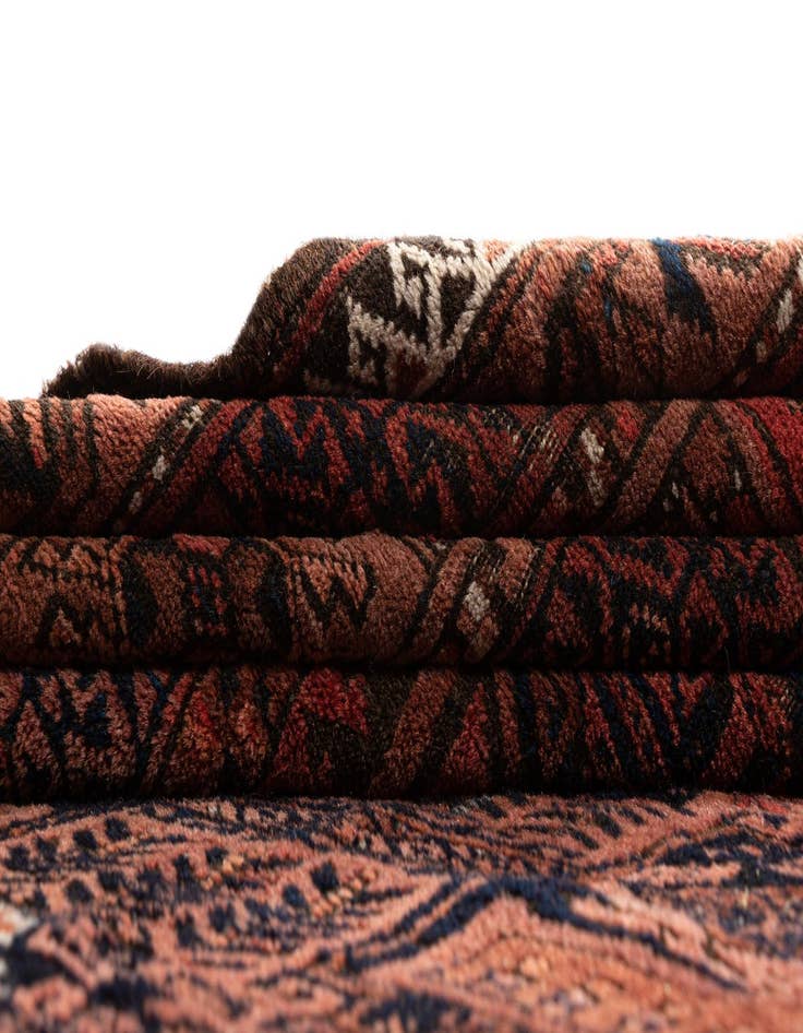 Detail image of  5' 1 x 9' 10 Torkaman Wool Runner Rug