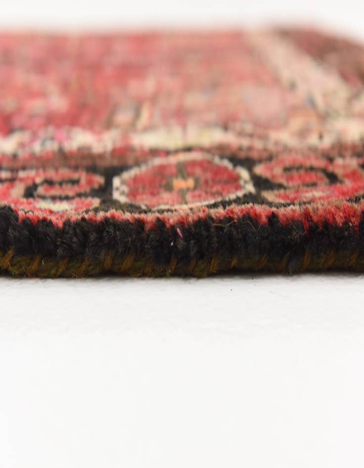 Detail image of  4' 4 x 9' 3  Hand Knotted Tuiserkan Persian Wool Runner Rug