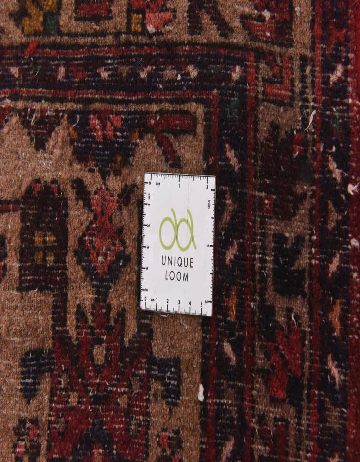 Detail image of  3' 5 x 9' 6  Hand Knotted Tuiserkan Persian Wool Runner Rug