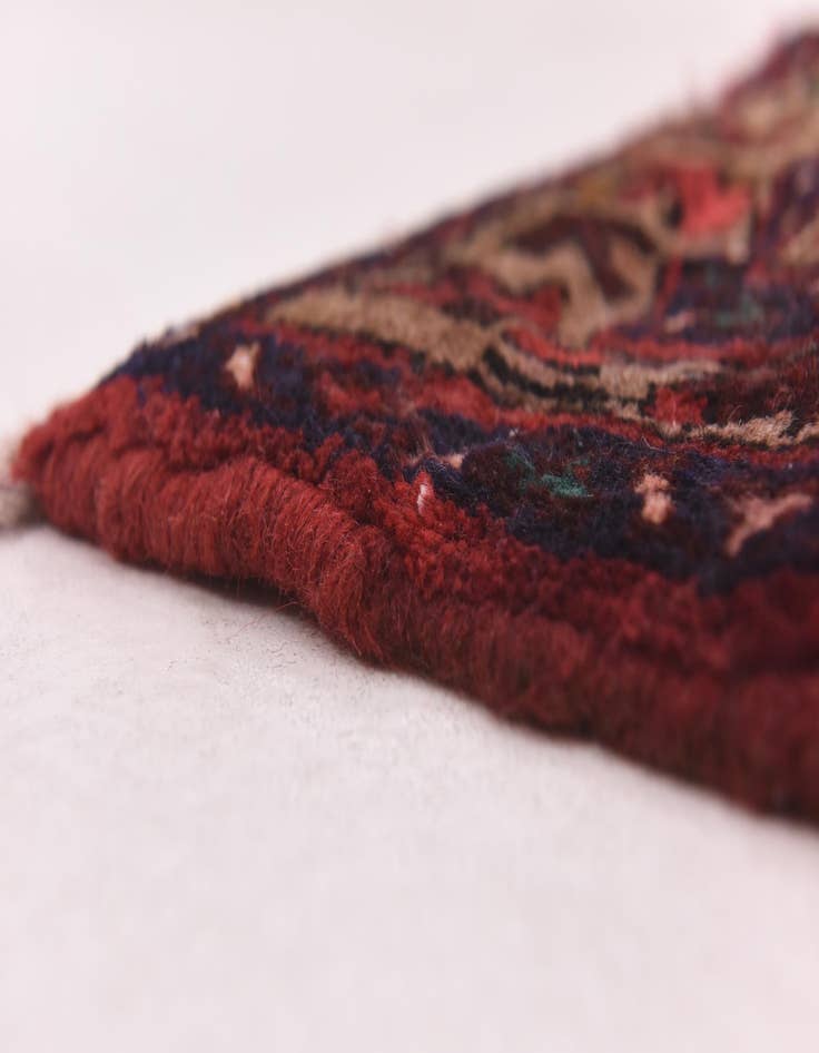 Detail image of  3' 5 x 9' 6  Hand Knotted Tuiserkan Persian Wool Runner Rug