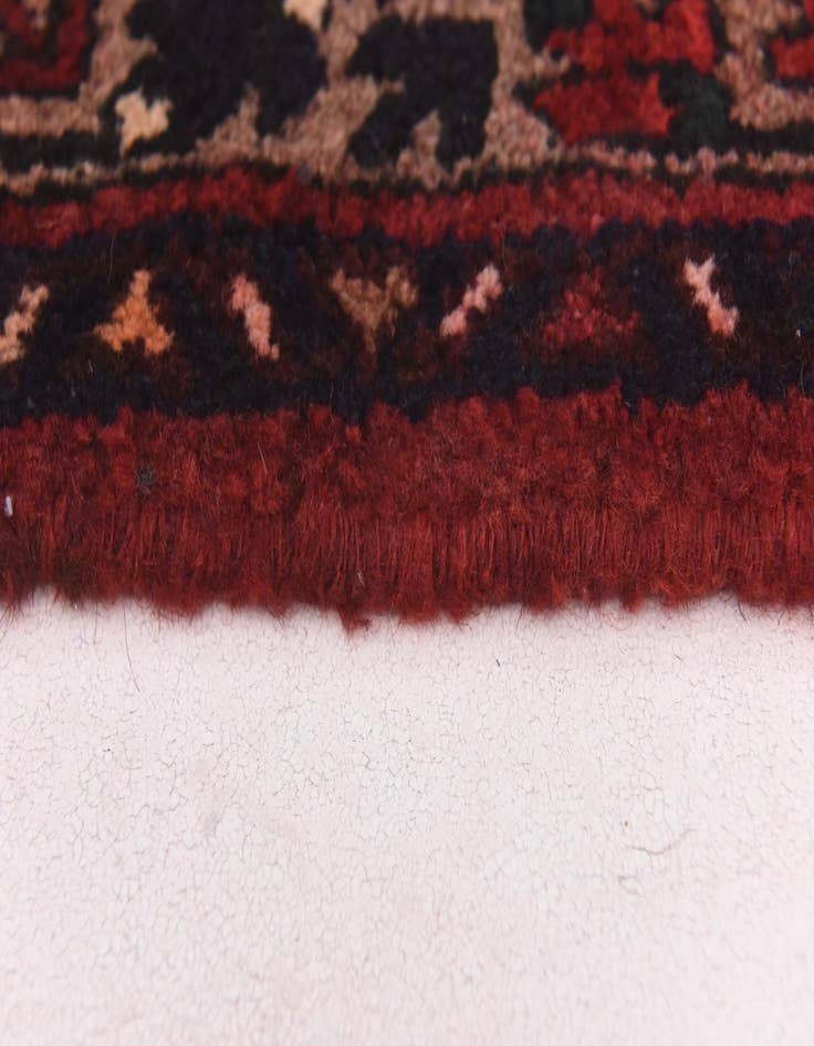 Detail image of  3' 5 x 9' 6  Hand Knotted Tuiserkan Persian Wool Runner Rug