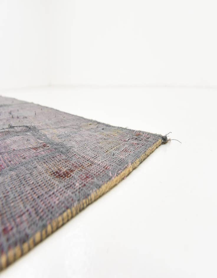 Detail image of  5' 5 x 10' 8  Hand Knotted Ultra Vintage Persian Wool Runner Rug