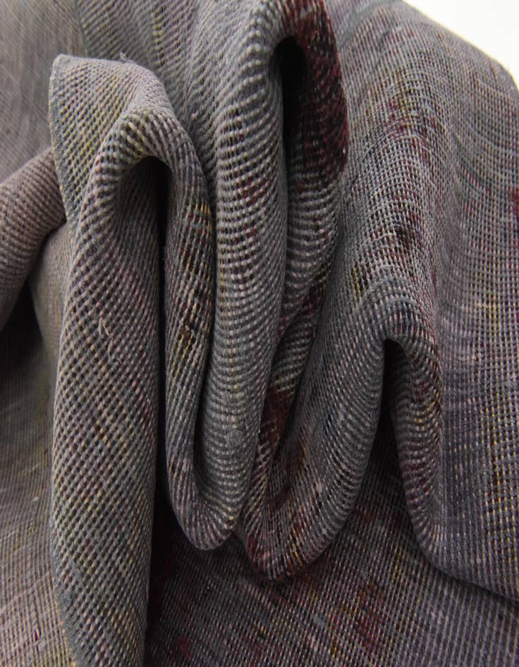 Detail image of  5' 5 x 10' 8  Hand Knotted Ultra Vintage Persian Wool Runner Rug