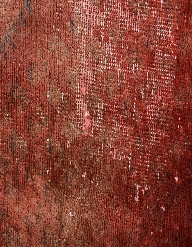 Detail image of  2' 10 x 7' 3  Hand Knotted Ultra Vintage Persian Wool Runner Rug