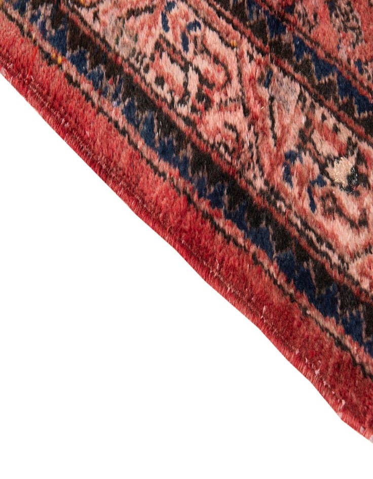 Detail image of  3' 9 x 9' 3  Hand Knotted Ultra Vintage Persian Wool Runner Rug
