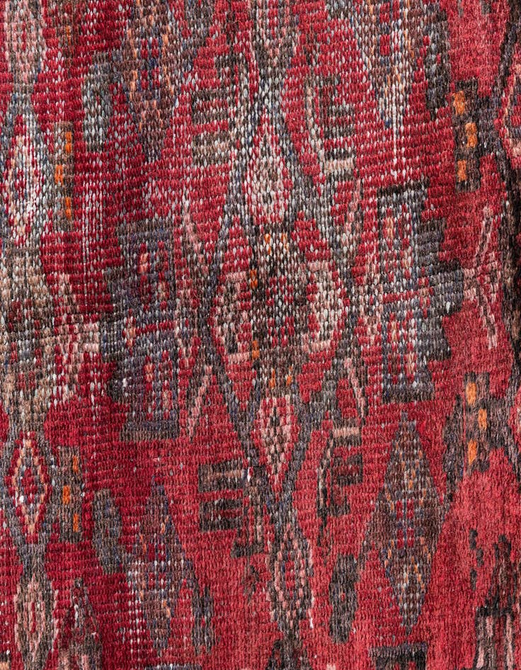 Detail image of  3' 4 x 6' 4  Hand Knotted Ultra Vintage Persian Wool Runner Rug