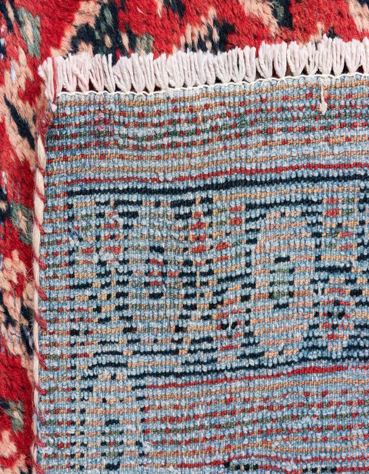 Detail image of  3' 3 x 9' 7  Hand Knotted Ultra Vintage Persian Wool Runner Rug