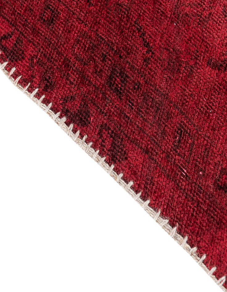 Detail image of  3' 9 x 9'  Hand Knotted Ultra Vintage Persian Wool Runner Rug