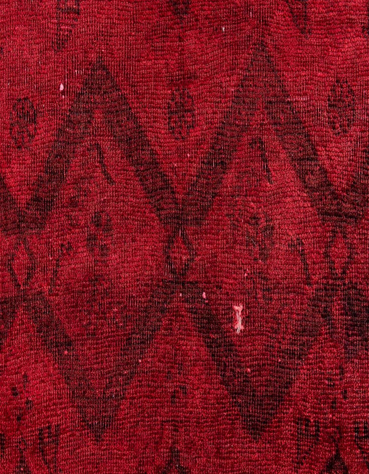 Detail image of  3' 9 x 9'  Hand Knotted Ultra Vintage Persian Wool Runner Rug