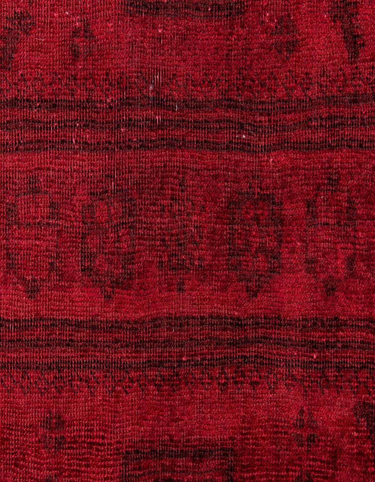 Detail image of  3' 9 x 9'  Hand Knotted Ultra Vintage Persian Wool Runner Rug